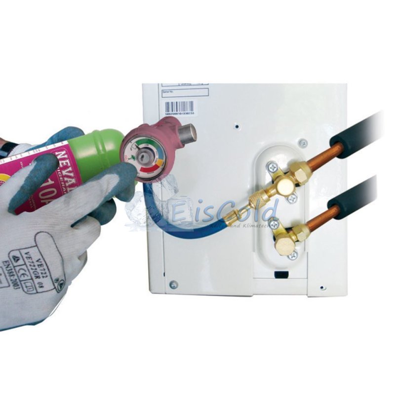 KäLtetest für Klimaanlagen Stickstoff Manometer Einfache KäLtemittel Tabell L5X3 