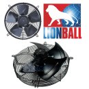Lionball Axiallüfter mit Schutzgitter saugend 250 mm...