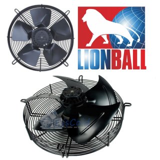 Lionball Axiallüfter mit Schutzgitter saugend 300 mm 230V