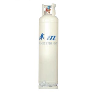 ITE Kältemittelflasche, Recyclingflasche 61 Liter mit Doppelventil 1/4" SAE Anschluss